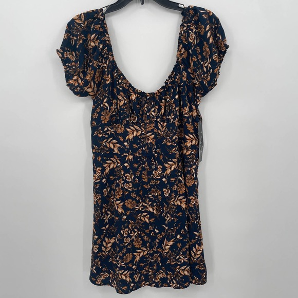Trixxi Dresses & Skirts - Trixxi Women's Off the Shoulder Mini Dress Blue Size XL